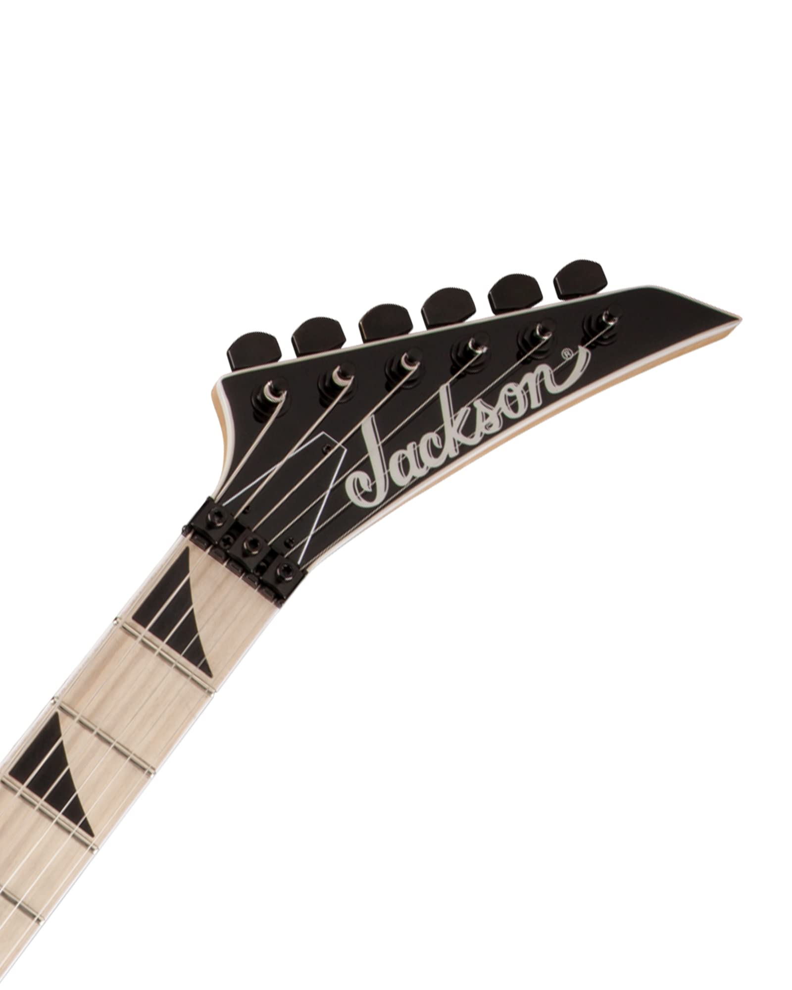 Jackson Dinky Arch Top JS32 DKA-M Electric Guitar - Snow White Bundle with Cable, Tuner, Strap, Picks, and Austin Bazaar Instruc